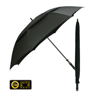 도브 75 방풍 수동 골프(원형손잡이) 우산 